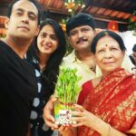 Anushka Shetty with Family