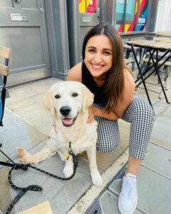 Parineeti Chopra Instagram-with dog
