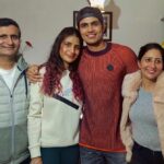 Shubman Gill with Family