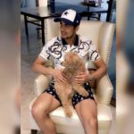 Shubman Gill with pet
