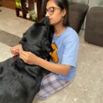 Dhanashree Verma Instagram with Her pet
