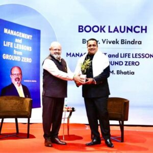 Dr. Vivek Bindra Instagram Book Launch