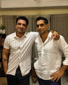 Eijaz Khan Instagram With His Brother