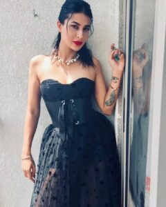 Pavitra Punia Instagram In Black Dress