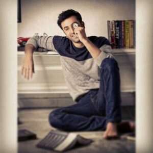 Ranbir Kapoor Instagram- Smile with Books