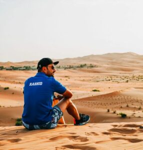 Rashid Khan Instagram - Desert