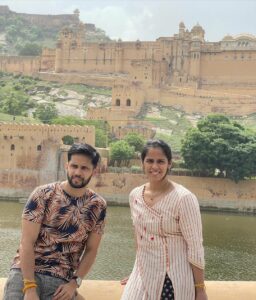 Saina Nehwal Instagram- With Husband